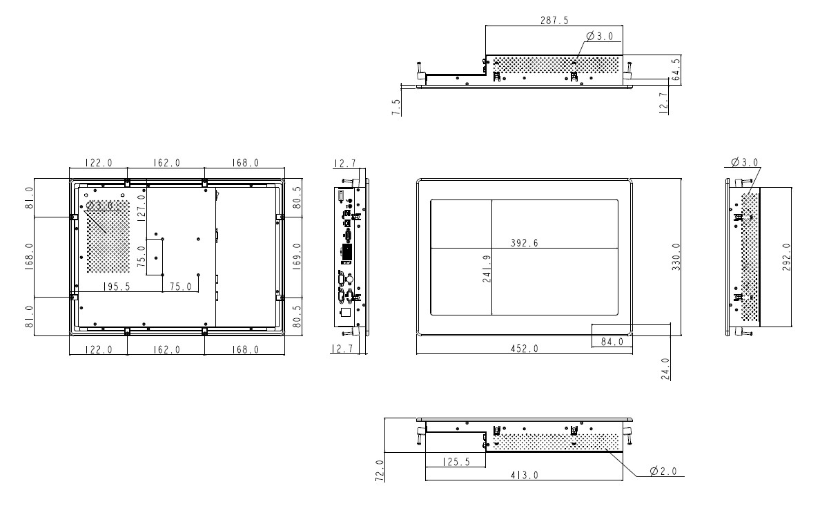 Fanless Panel Pc Teguar