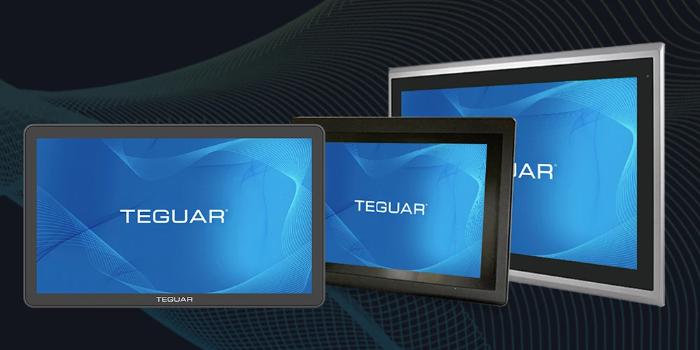 Drei Panel-PCs von Teguar