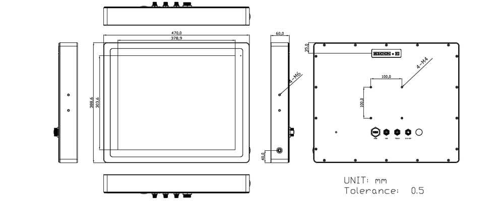 TSD-45-19 Technical Drawing