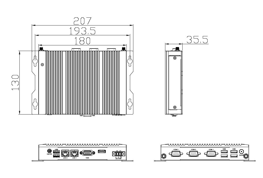 Box-PC-TB-2945-TechDraw