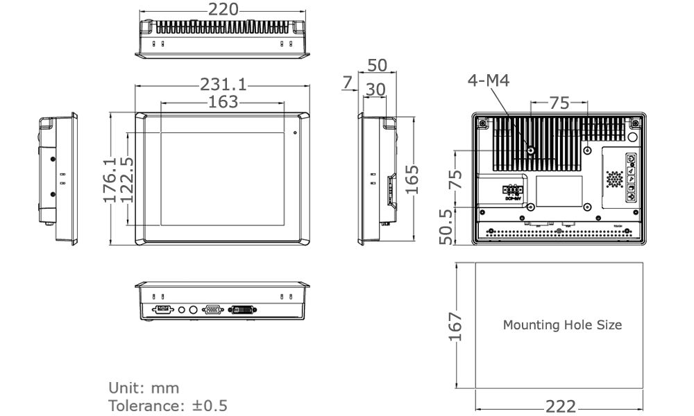 TD-45-08 Tech Drawing