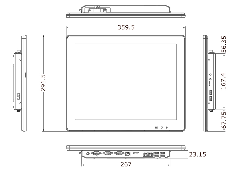 TP-3485-15 Tech Drawing