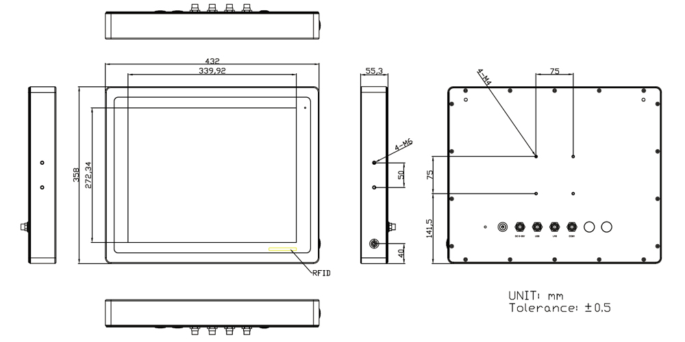 TP-2945-17 Technical Drawing