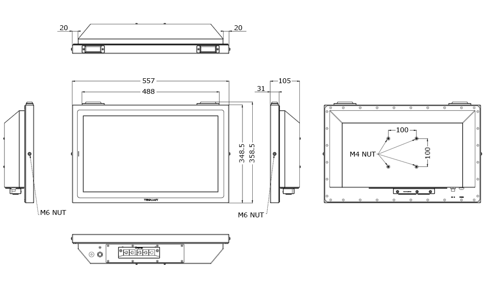 TSC-4010-22 Tech Drawing