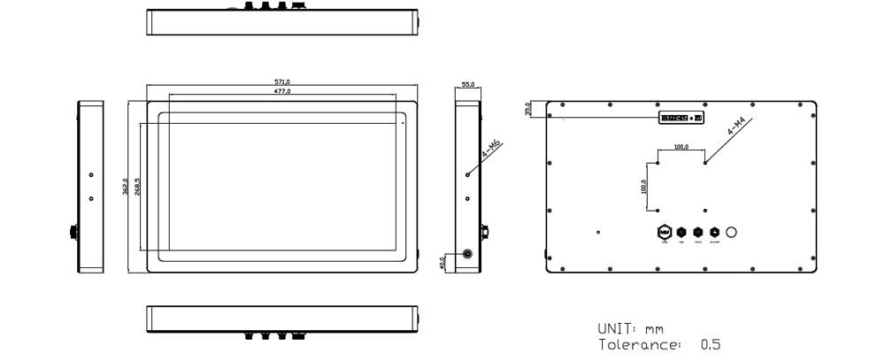 TSD-45-22 Technical Drawing