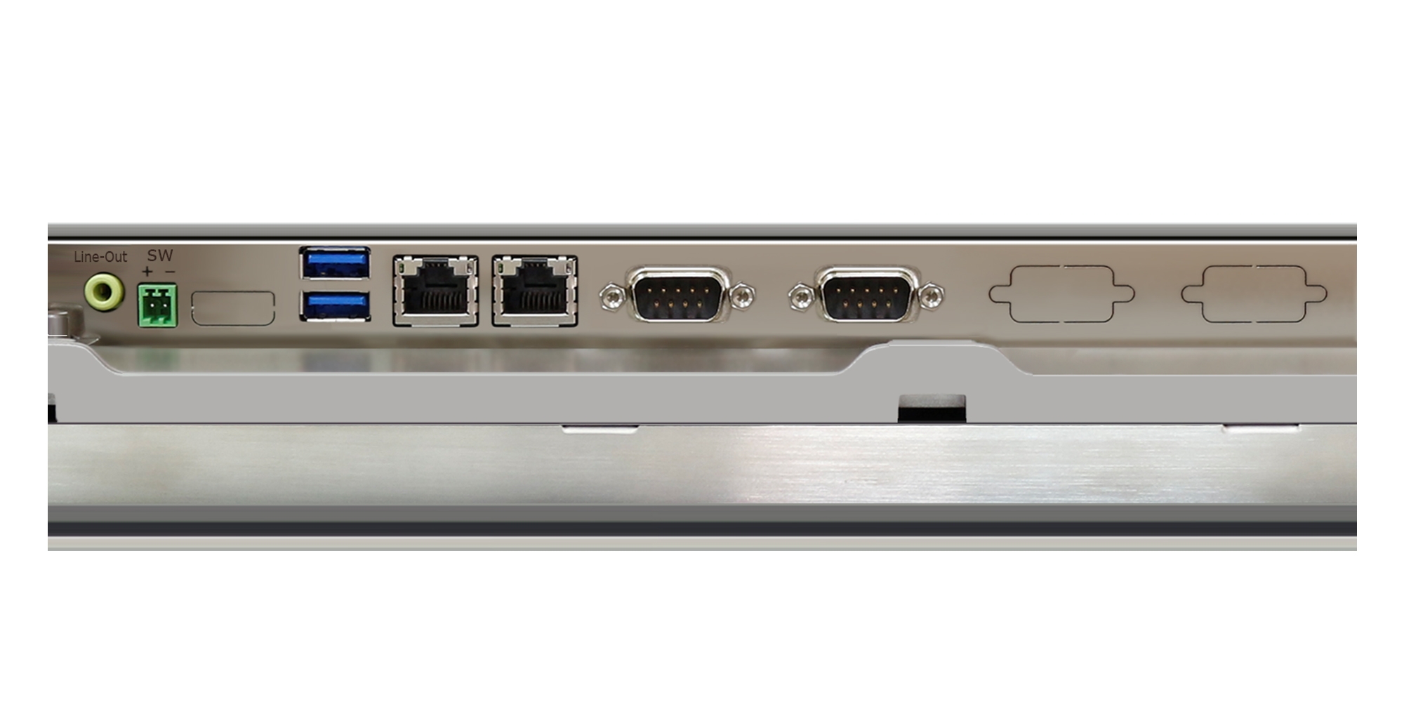 TSP-2945 Industrial Panel PC IOs