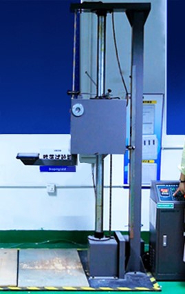 MIL-STD-810 transit drop test about to be conducted
