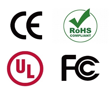 Medizinische Zertifizierungen für Computer: CE, RoHS, UL, &amp; FC