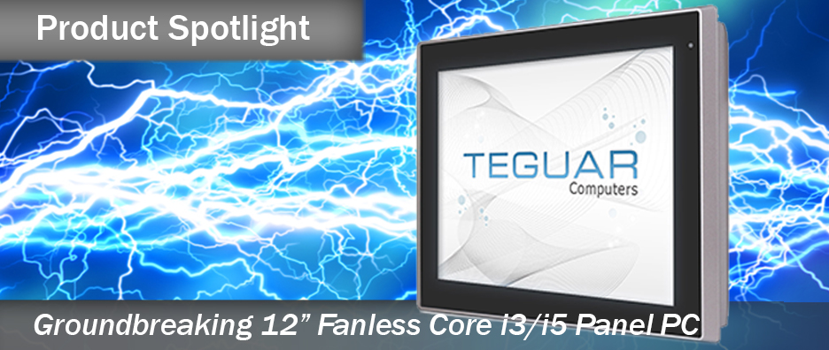 Produkt-Spotlight Bahnbrechender 12 Zoll lüfterloser Core i3/i5 Panel PC