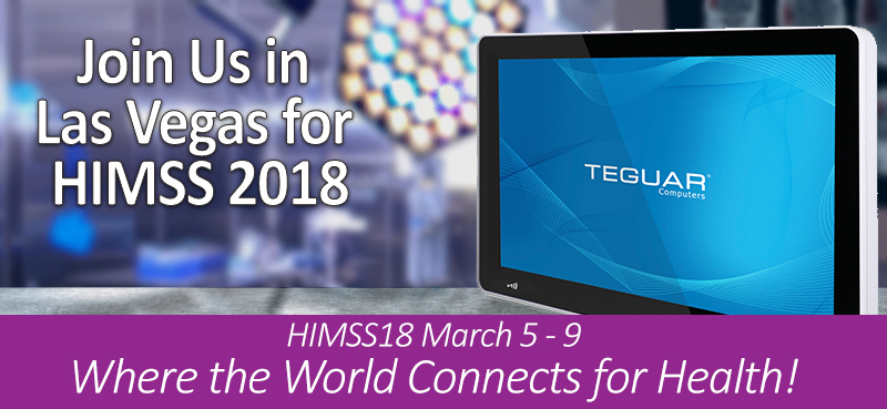 Join Teguar in Las Vegas for HIMSS 2018