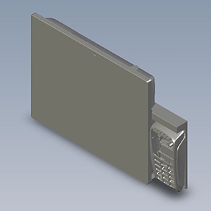 3D-Rendering des Teguar Spielkiosks im Freien