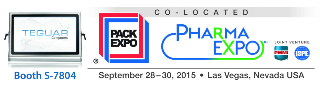 Teguar computers will be at Pack Expo, Booth S-7804 in Las Vegas, NV