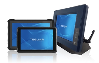 Zwei robuste Tablets und ein Industriecomputer von Teguar