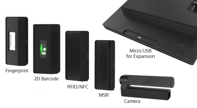 Sechs Peripheriegeräte der Teguar TA-Serie