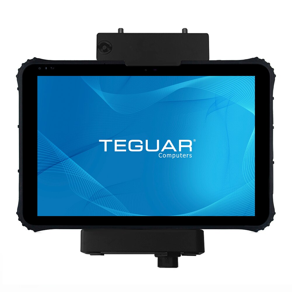 Rugged Tablet Forklift Dock with 12" Tablet