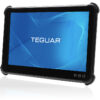 Ruggedized tablet front side view