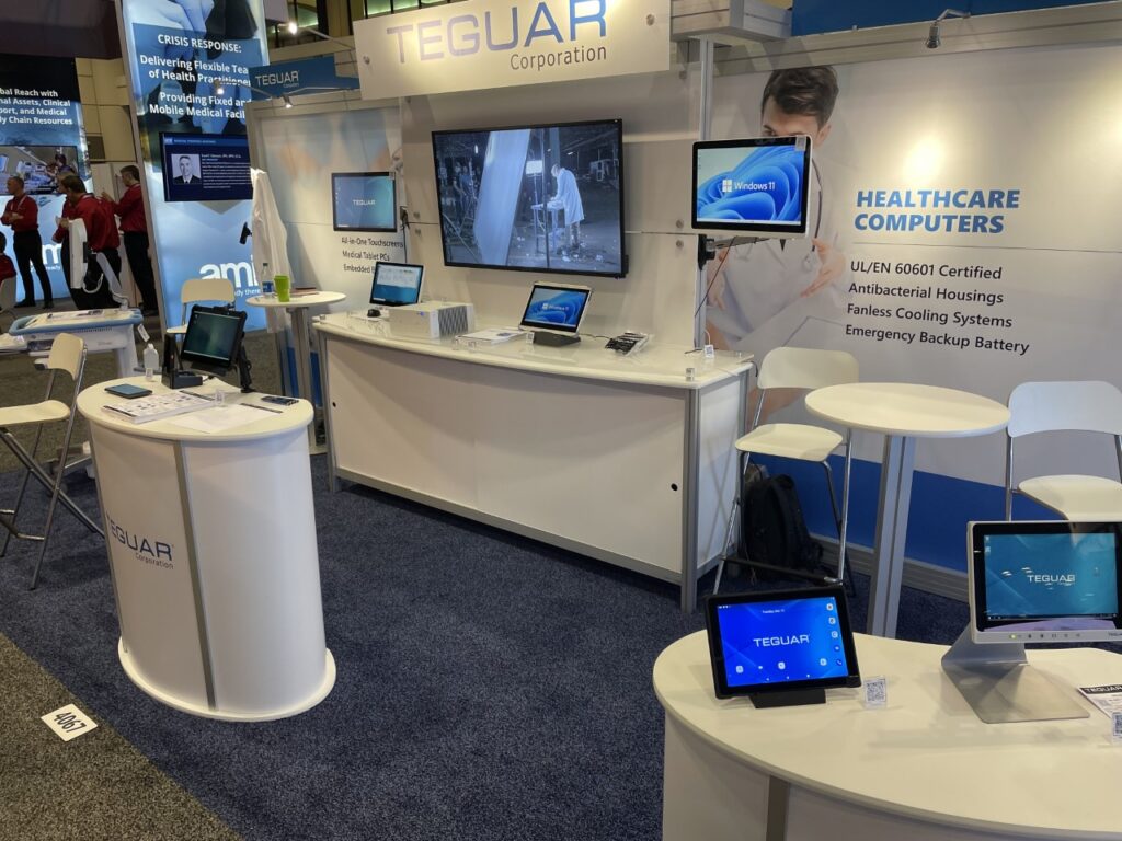 Teguar's HIMSS 2022 Messestand