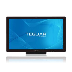 Fanless all-in-one PC TM-5900-24i front with speaker