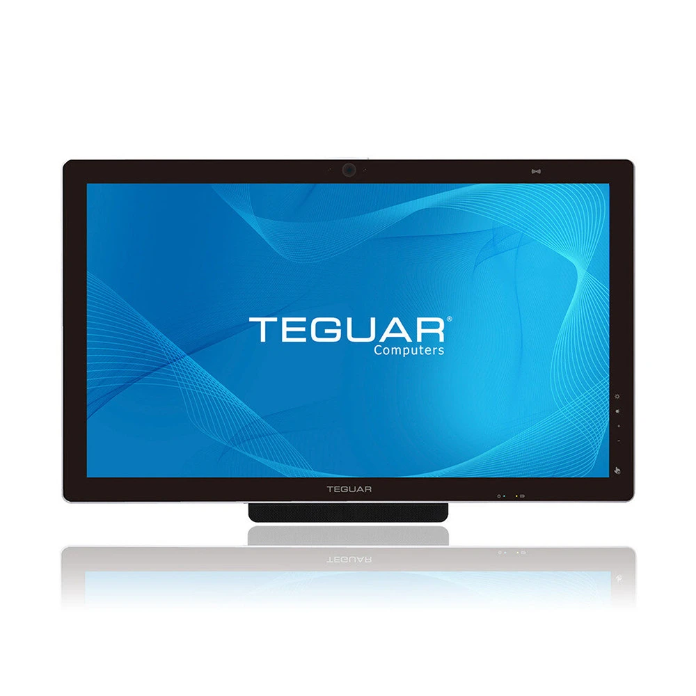 Fanless all-in-one PC TM-5900-24i front with speaker