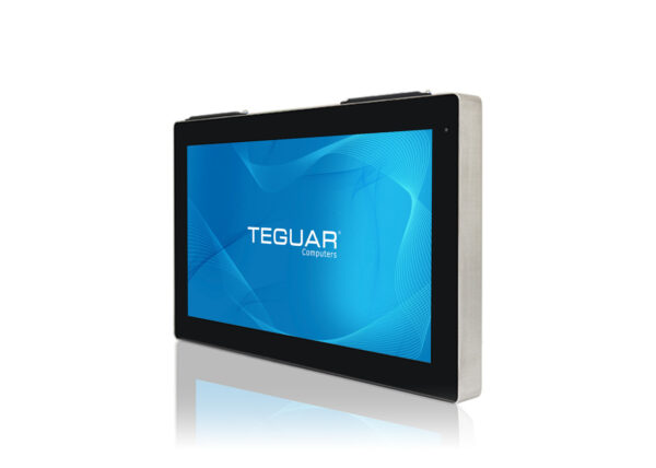 16" Stainless Steel Computer | TS-5945-16 Front Angled