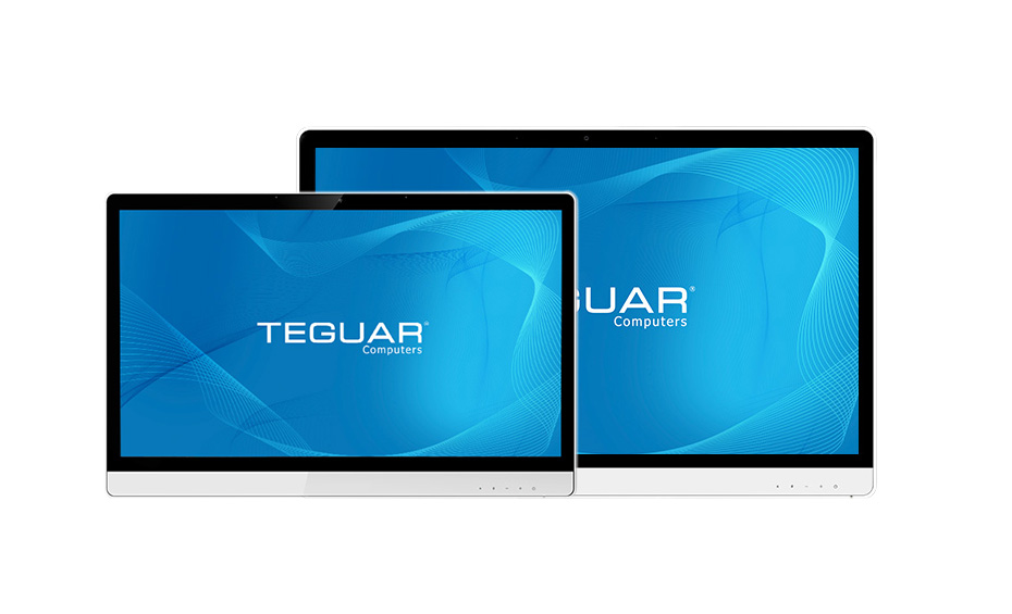 Zwei Monitore der Serie TMD-65 Medical Display von Teguar