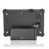 12 Inch Rugged Tablet Docking Station-TRT-7080-12  Back With Dock