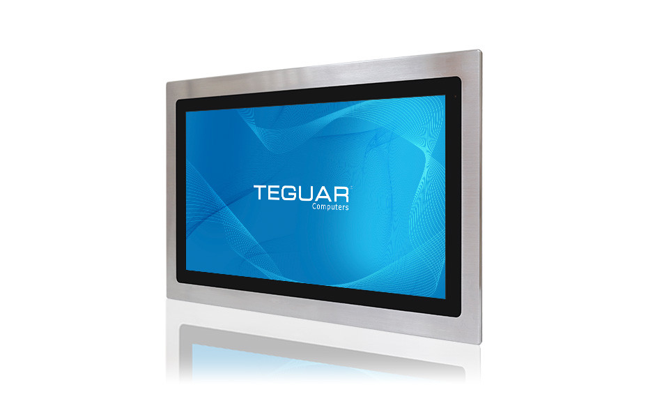 22" Waterproof Touchscreen Computer TSP-5645-22 Front Angle