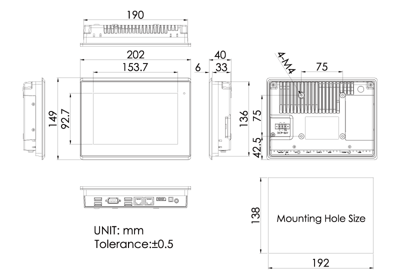 TP-4845-07 Technical Drawing