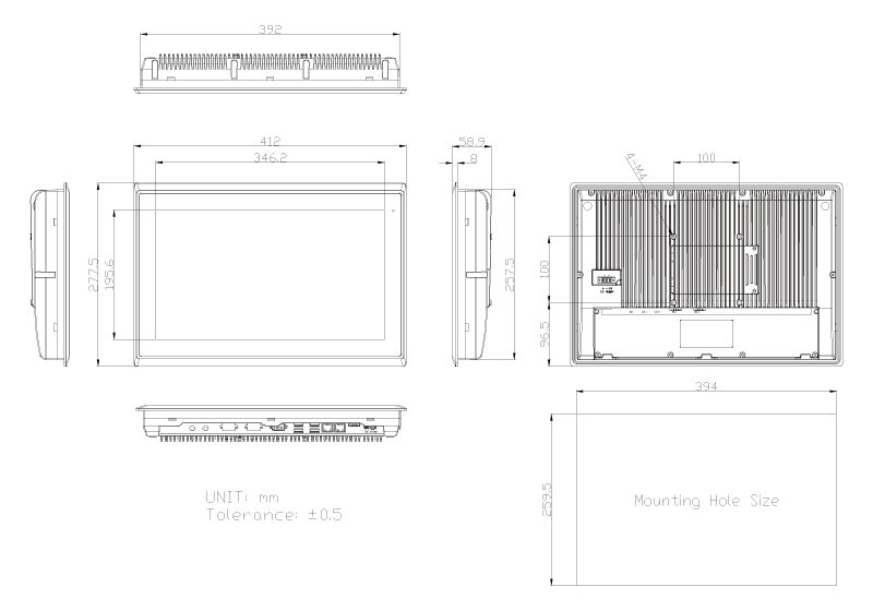 TP-4845-16 Technical Drawing