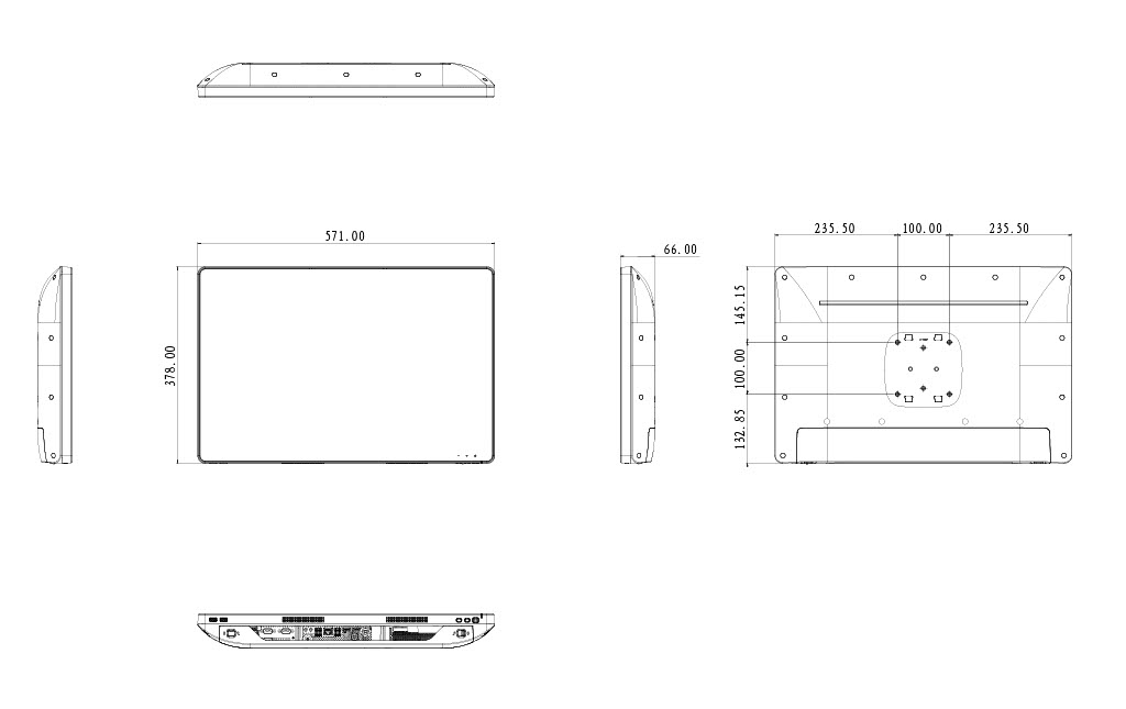 TM-7165 Technical Drawing