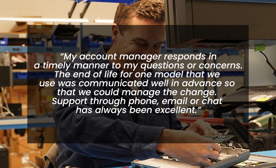 Eine teguar-Kundenbewertung