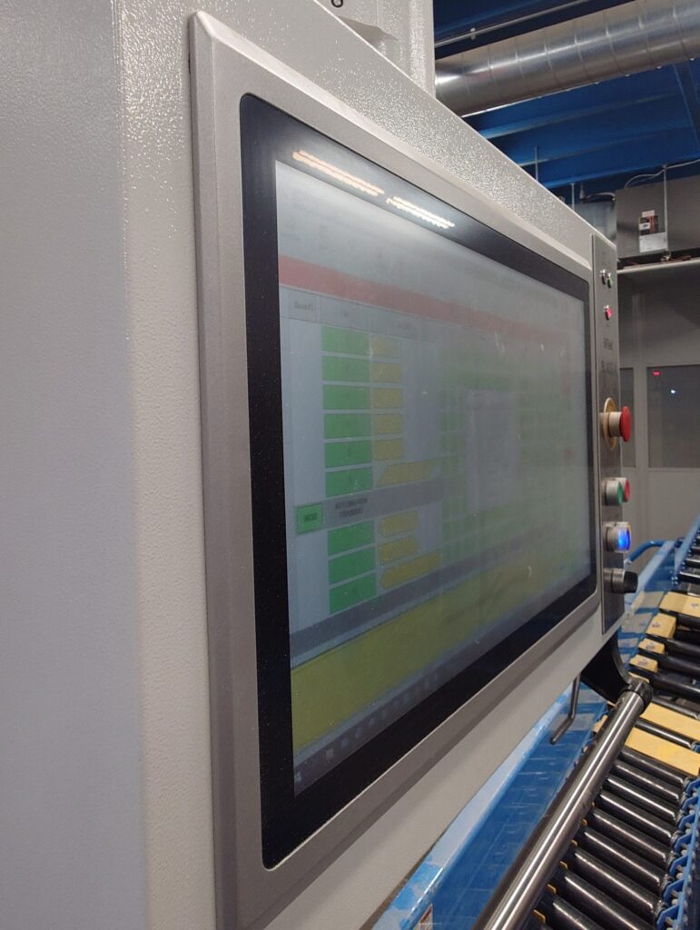 Teguar Panel PC in einer Fabrik