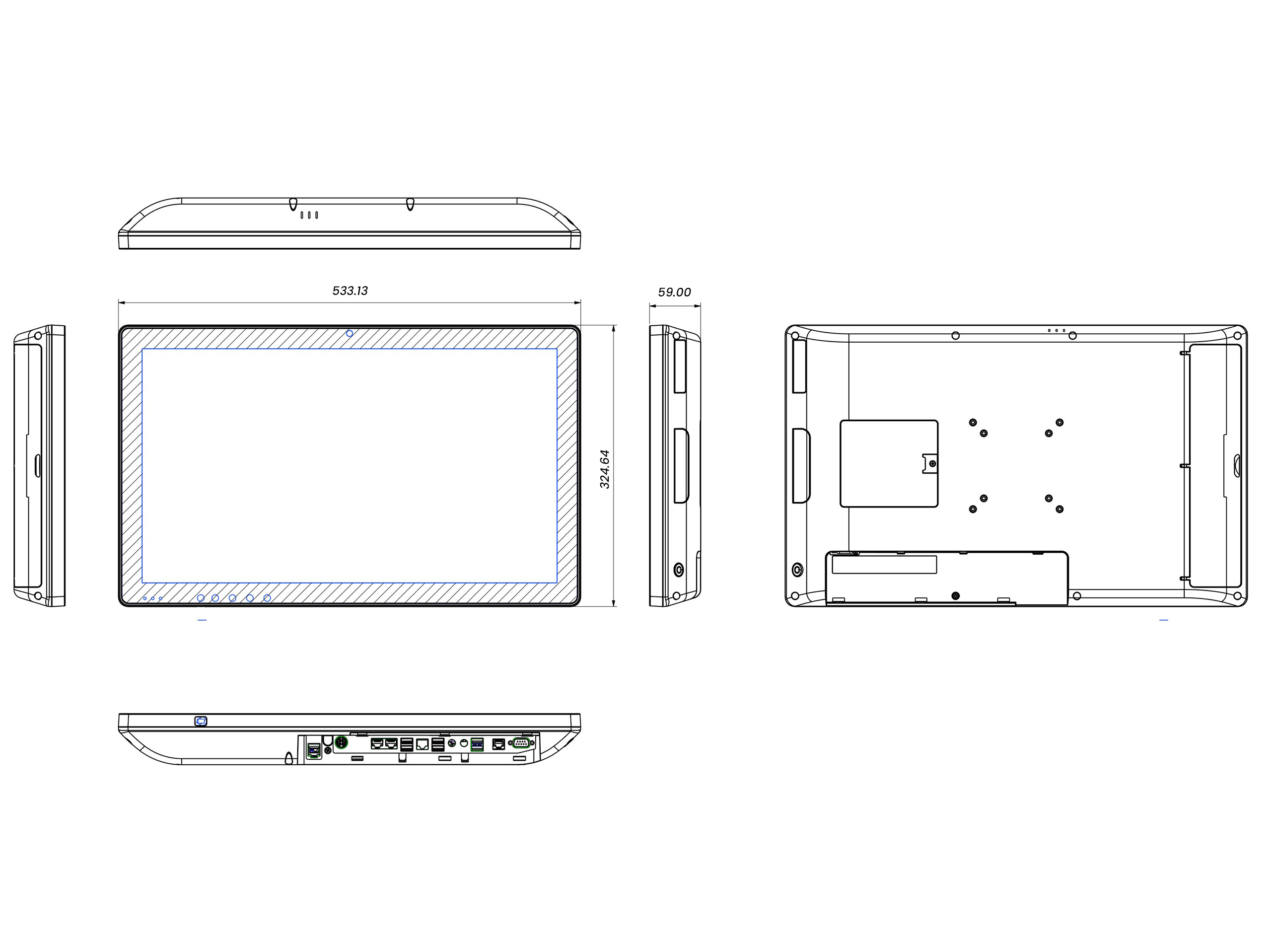 TME-5940-22 Technical Drawing