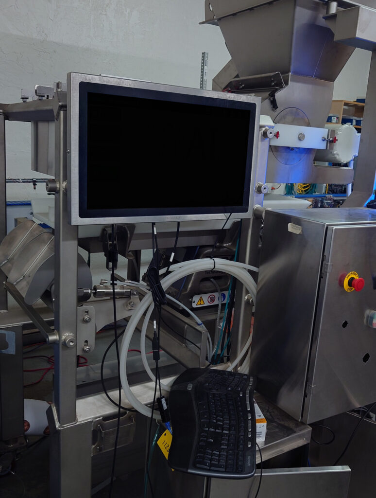 Der TSC-5010 von Teguar in einer Fertigungsstraße für die Lebensmittelindustrie