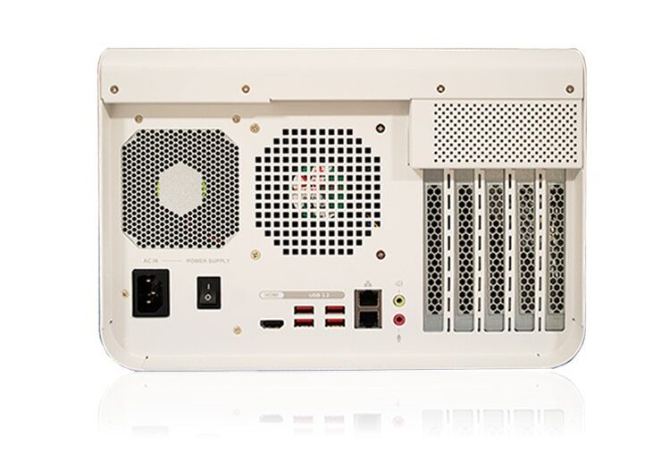 TMB-7115 Medizinischer AI-Computer Rückseite