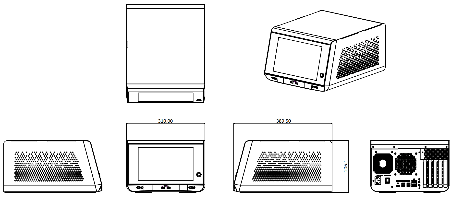 TMB-7115 Technical Drawing