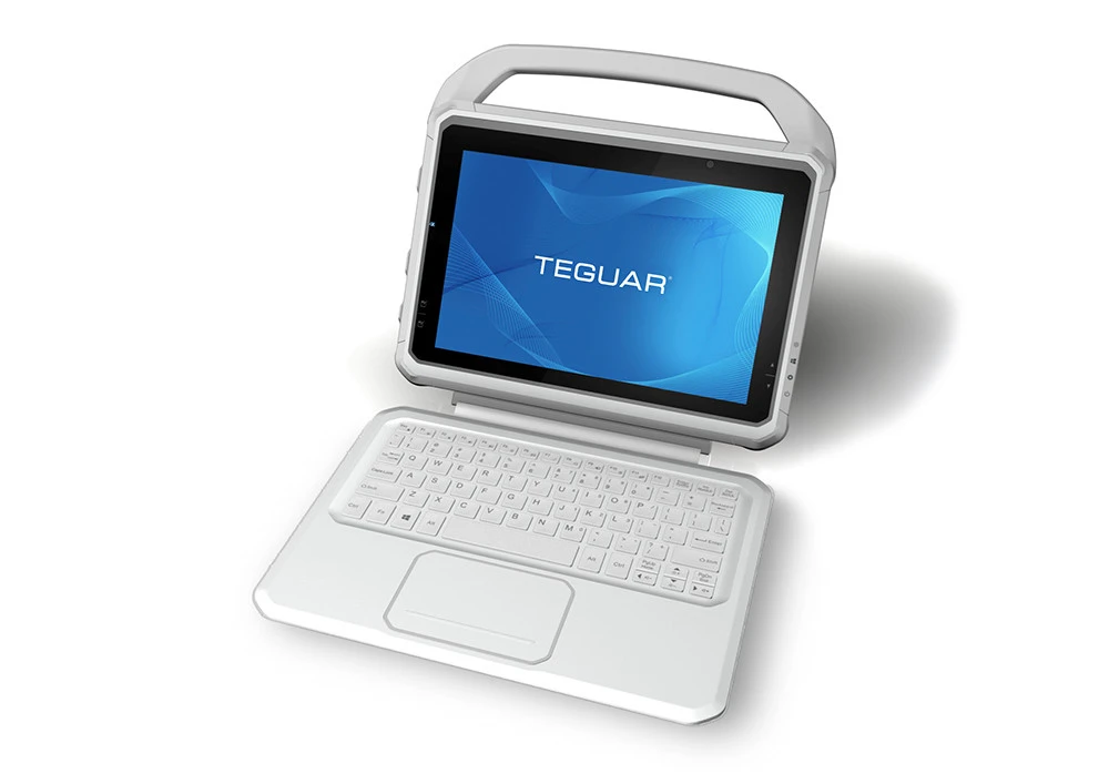 Prism Healthcare Tablet mit Tastaturaufsatz