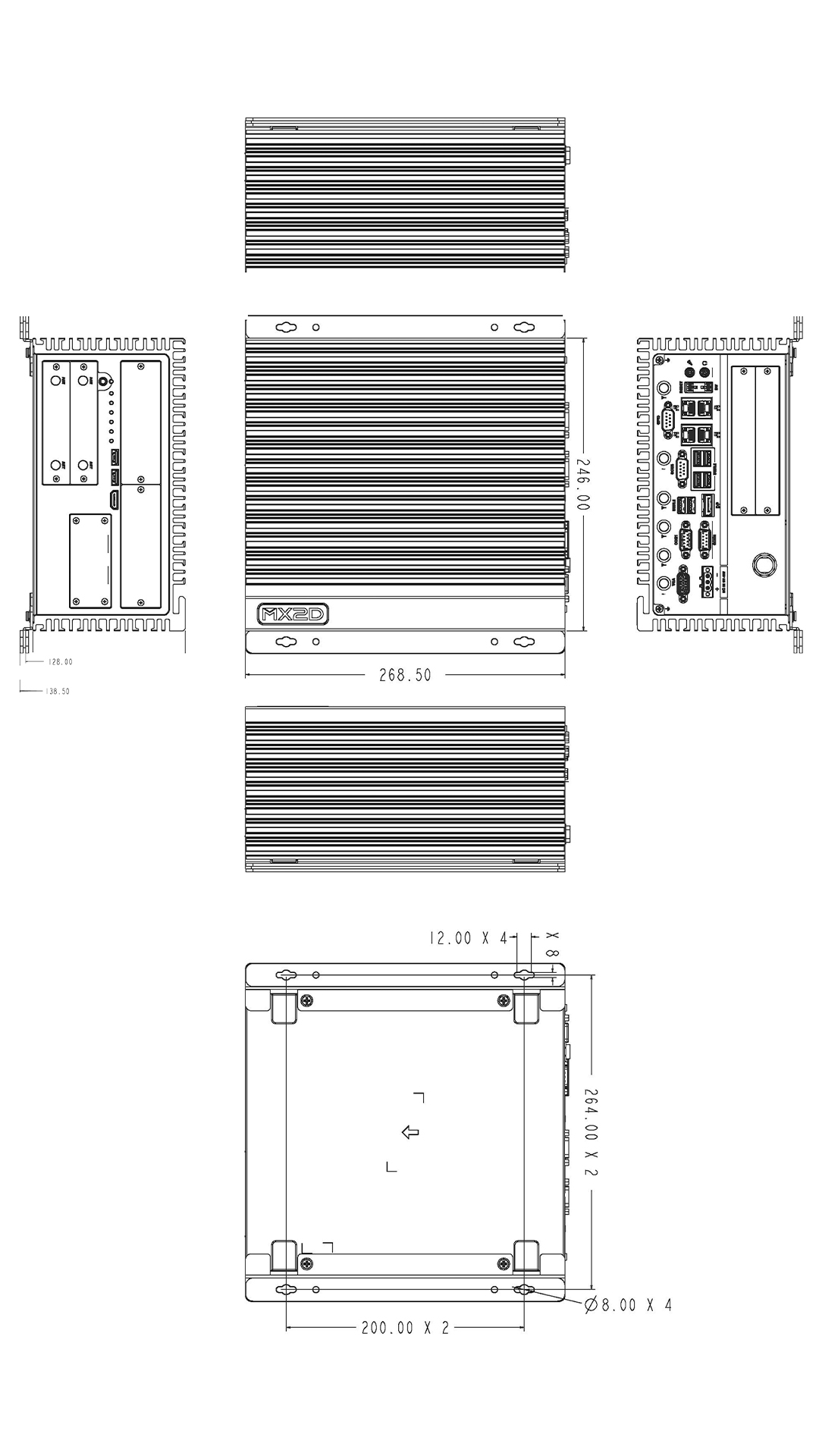 Regis-TB-7393-2D-Drawing