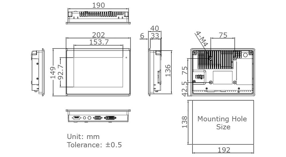 TD-45-07 Tech Drawing