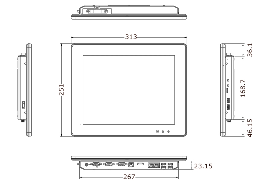 TP-3485-12 Tech Drawing