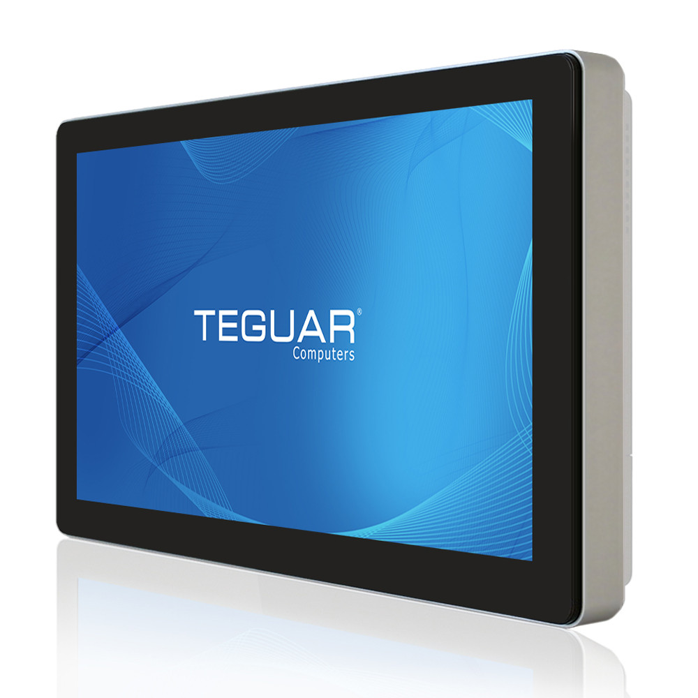 fanless all-in-one pc | tp-5940-18 front angled view