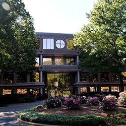 Front entrance to Teguar Headquarters in Charlotte, NC