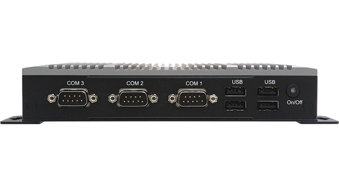 Teguar fanless box pc TB-2945 inputs and outputs