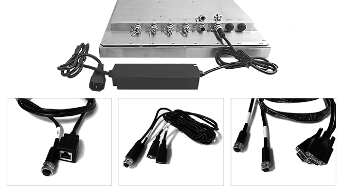 Teguar TS-4010 M12 connectors and wires