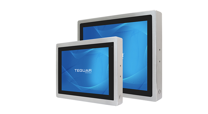 Two sizes of the Teguar TSD-45 series of computers