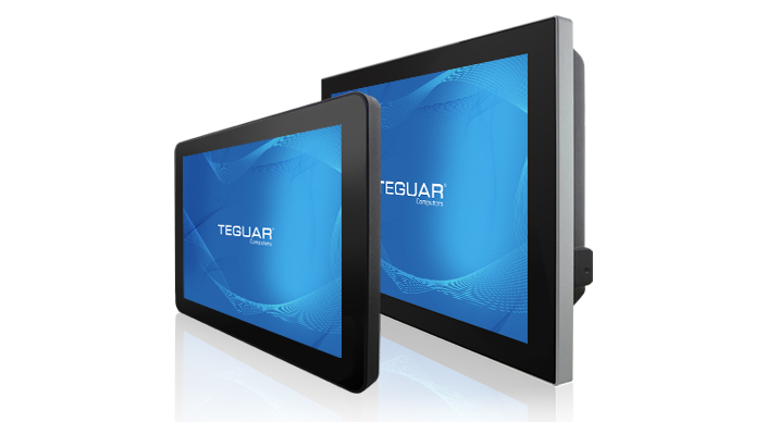 Two sizes of the Teguar TWR-2920 series of industrial computers