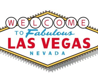 Famous sign that says Welcome to Fabulous Las Vegas Nevada