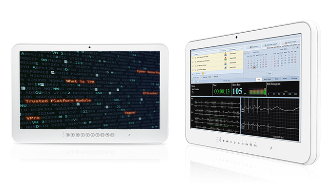 Two Teguar TM-5010 medical computers