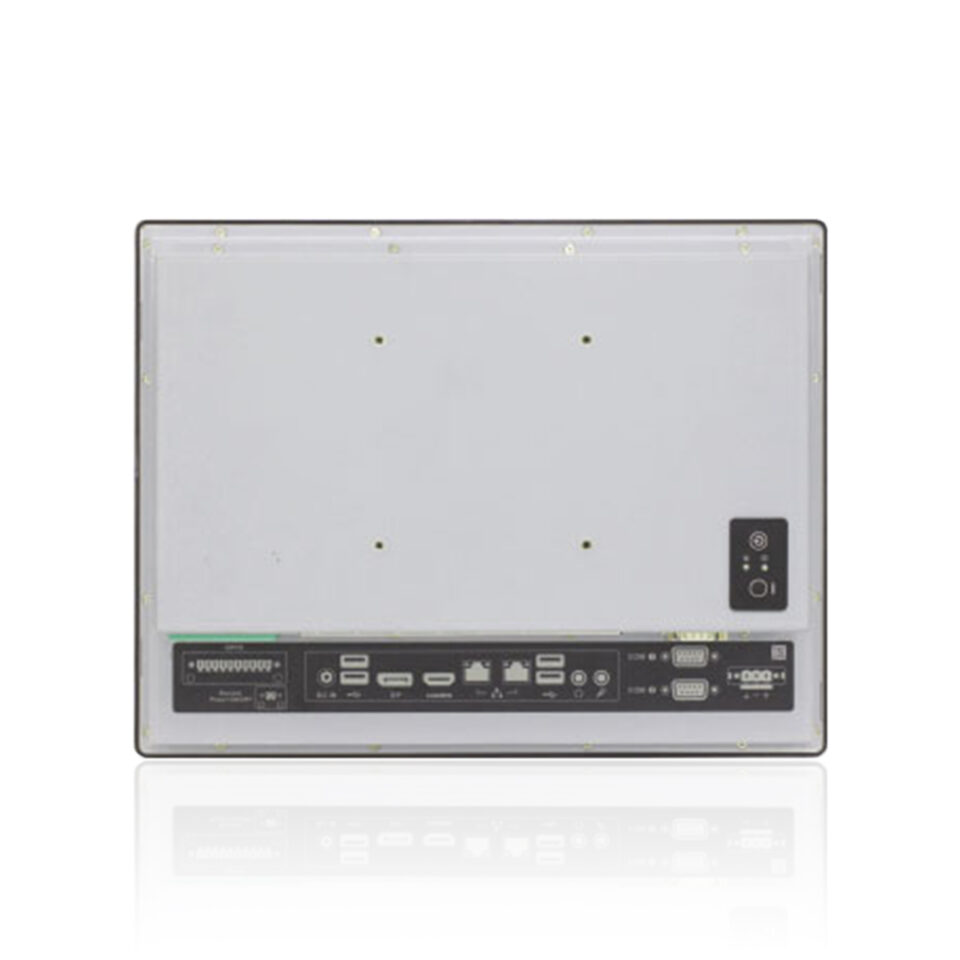 Back view of the Teguar 15-inch Eclipse Panel PC