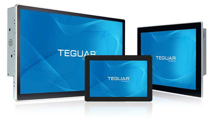 Three industrial panel PCs in the Teguar Economy series